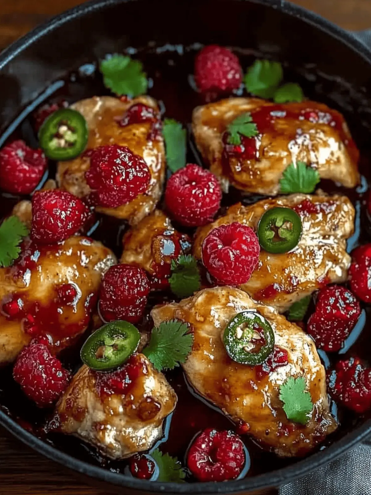 Savor Sweet Heat with Jalapeno Raspberry Chicken Tonight 3 Jalapeno Raspberry Chicken