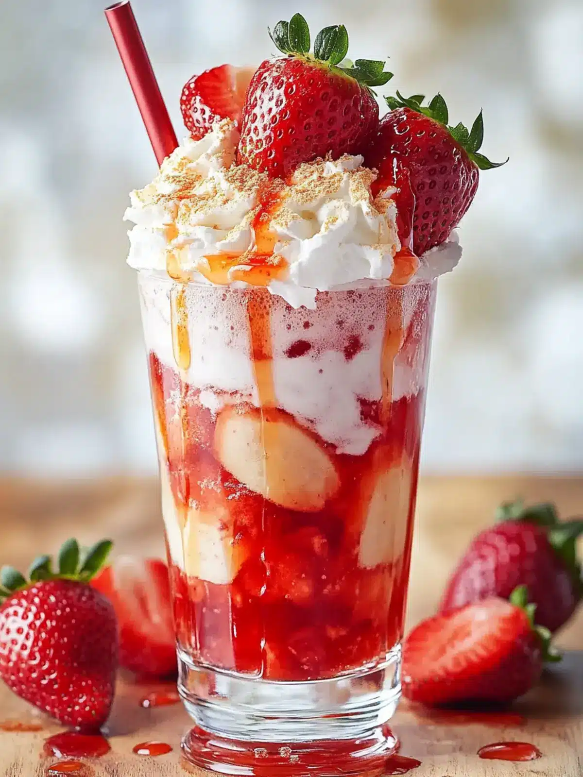 Strawberry Shortcake Dirty Soda