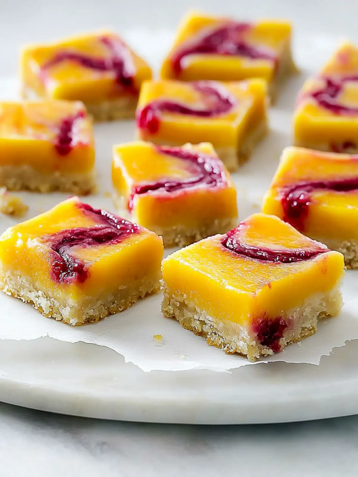 Deliciously Tangy Raspberry Mango Bars You ll Love 2 Raspberry Mango Bars