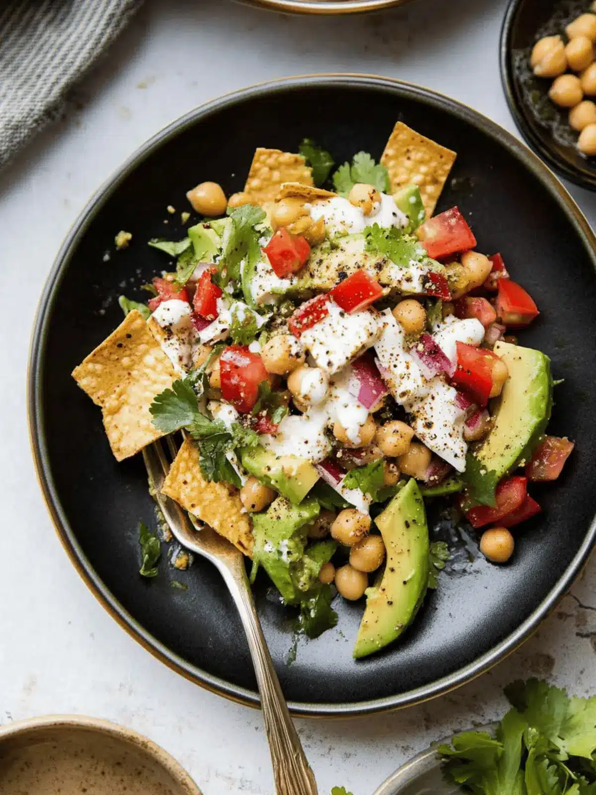 Avocado Chickpea Chaat: A Zesty 15-Minute Delight 3 Avocado Chickpea Chaat