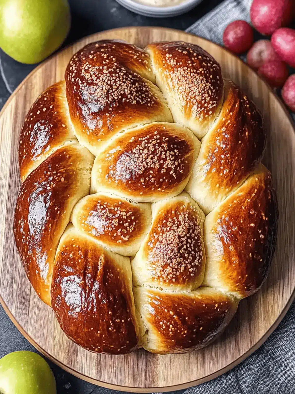 Round Challah Bliss: Your Guide to Rosh Hashanah Delight 3 Round Challah (For Rosh Hashanah)