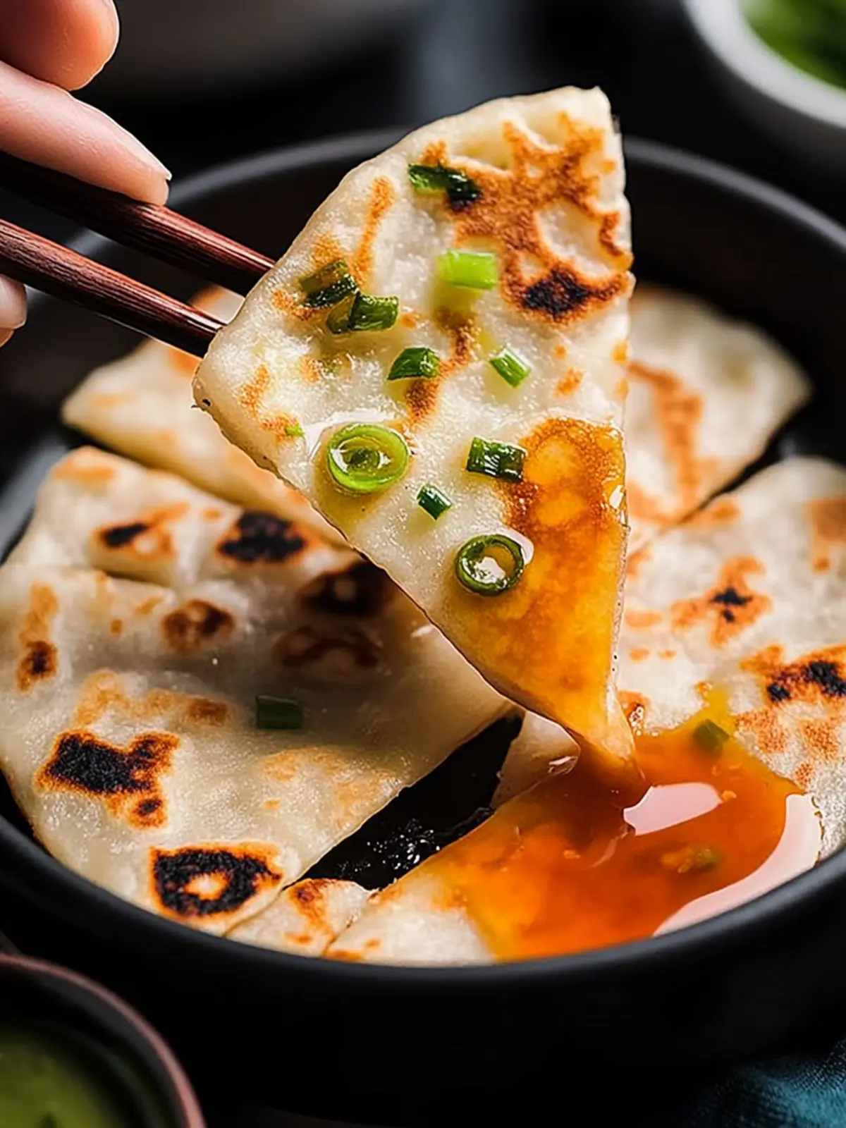 Chinese Spring Onion Pancakes