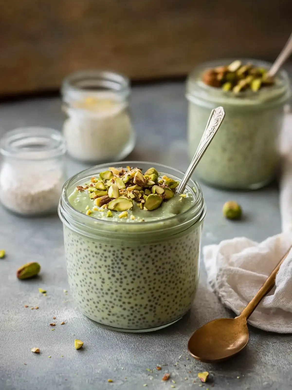 Pistachio Chia Pudding
