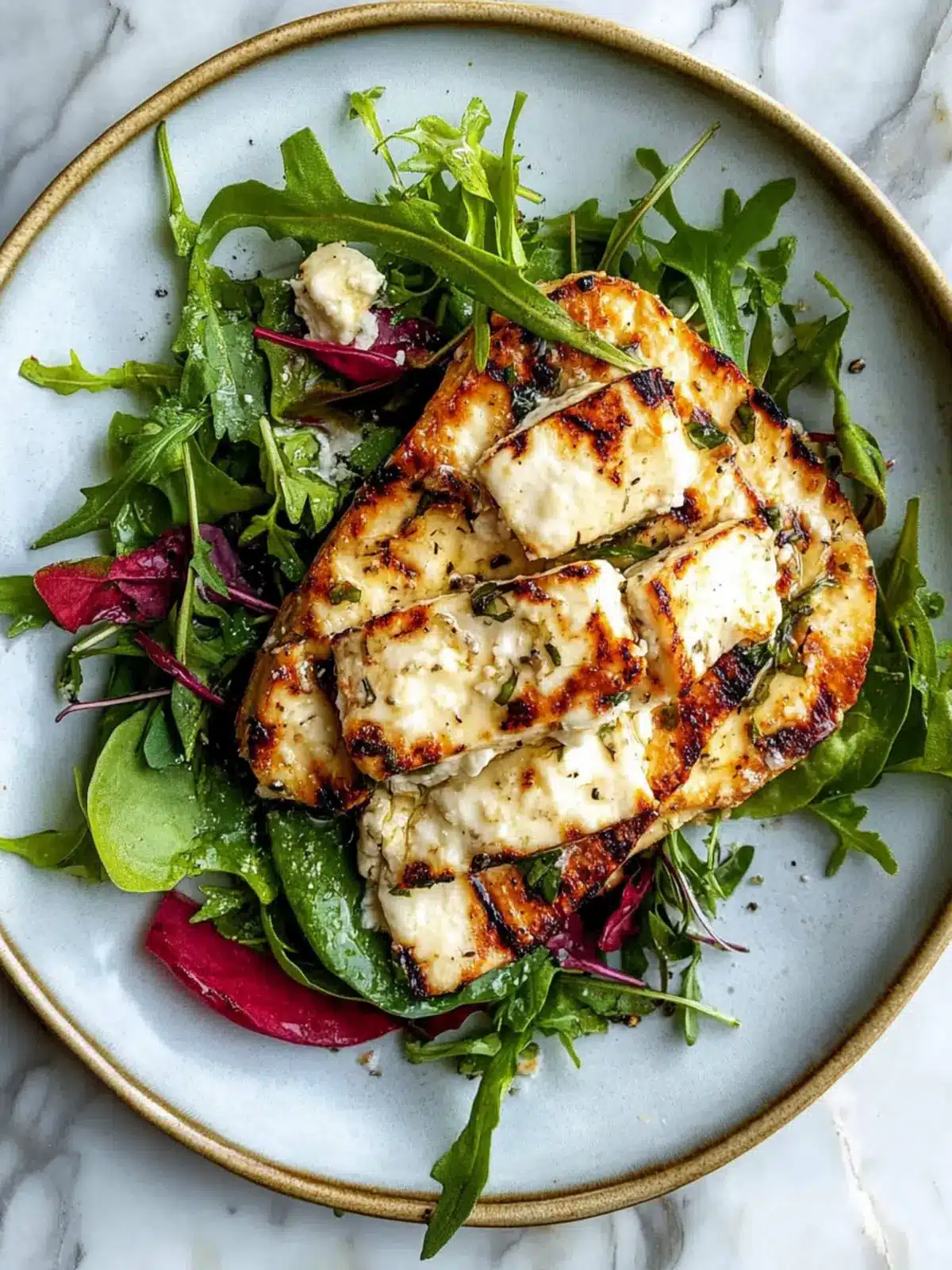 Warm Goat Cheese Salad