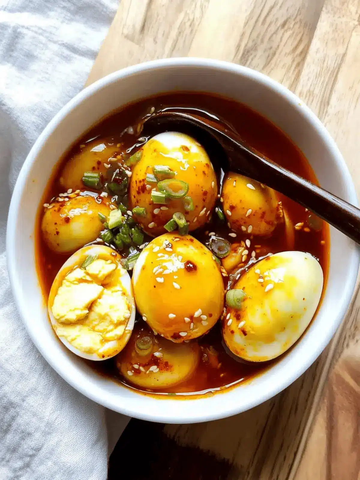 Spicy Gochujang Eggs
