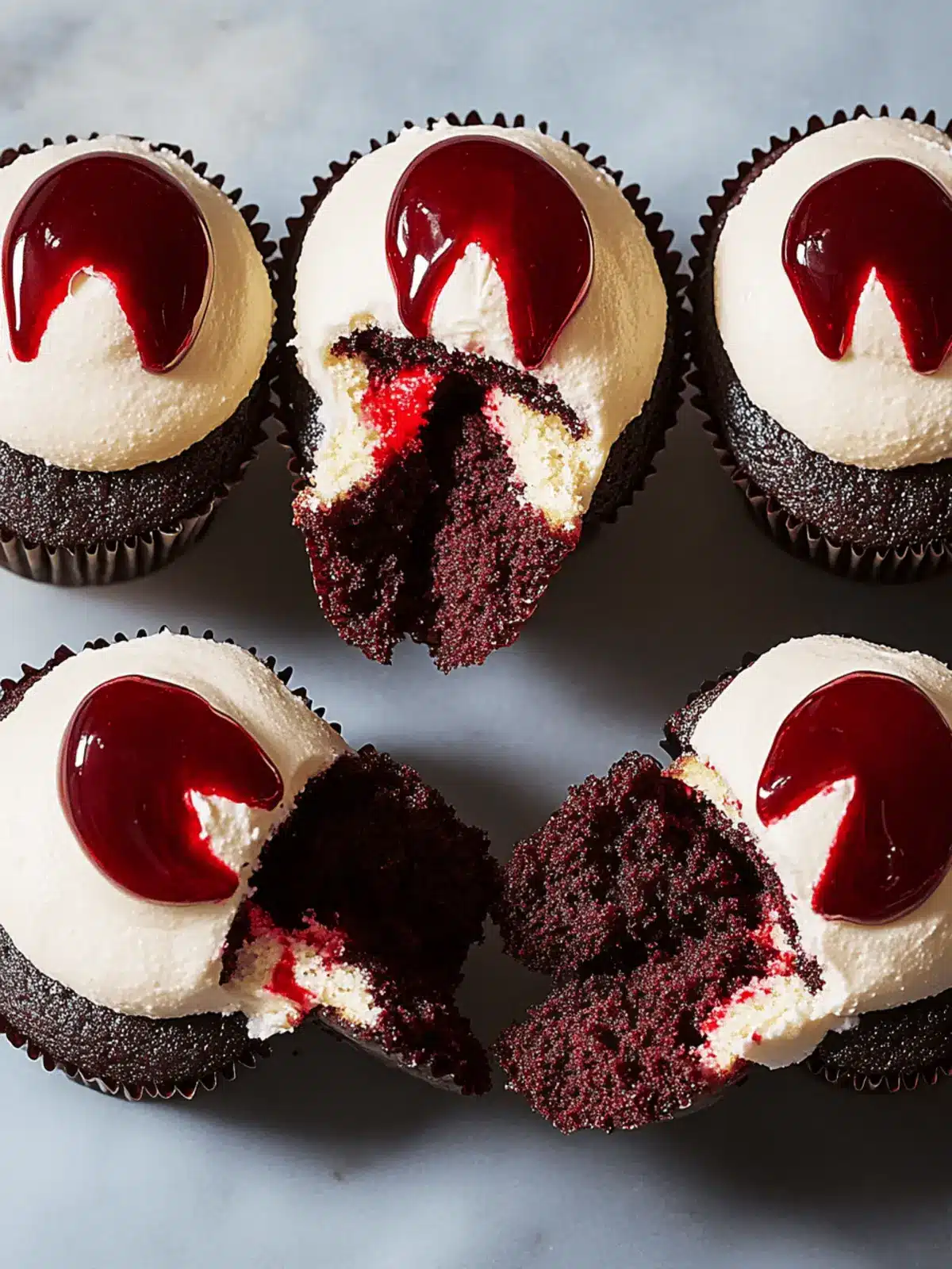 Vampire Cupcakes