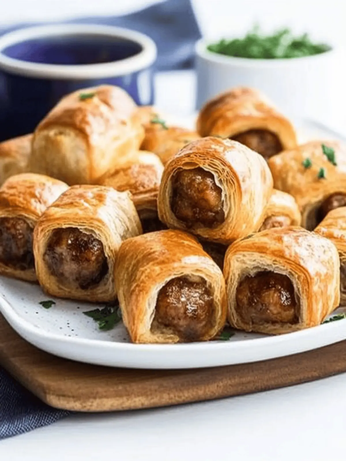 Savory Sausage Rolls Your New Favorite Party Snack 3 Sausage Rolls