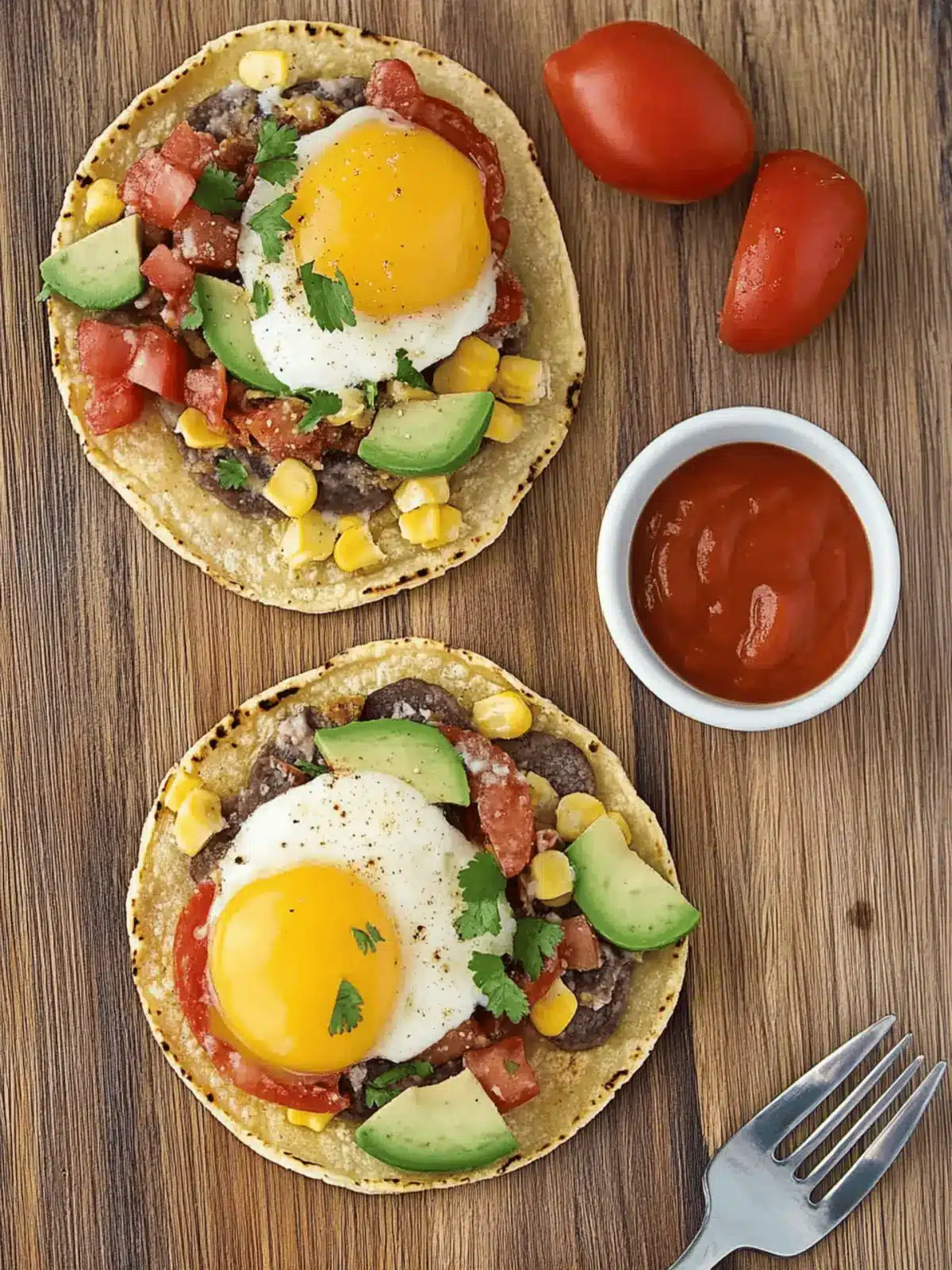 Flavorful Breakfast Tostadas Ready in Just 15 Minutes! 4 Breakfast Tostadas