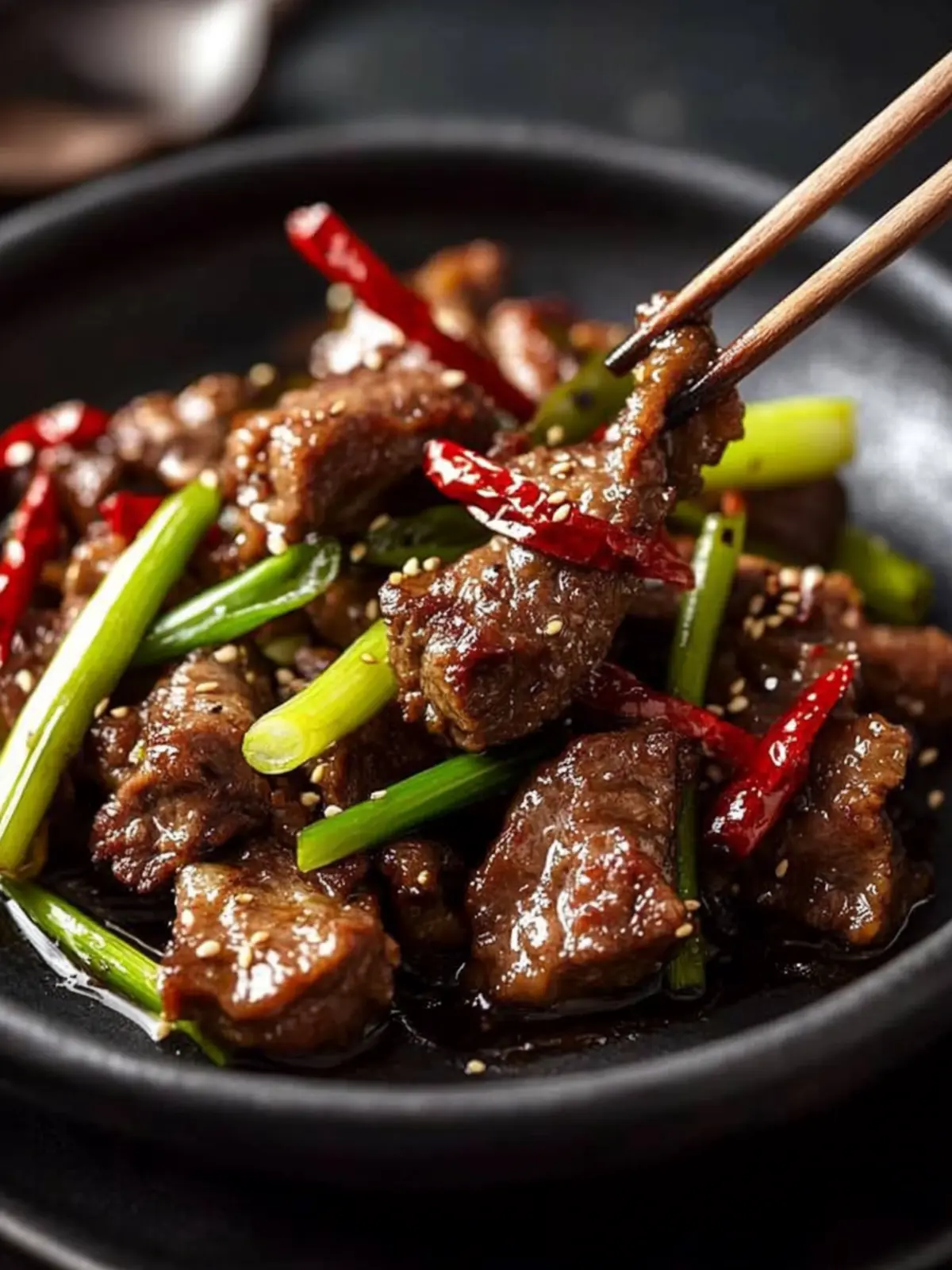 Chinese Lamb, Cumin & Leek Stir-fry