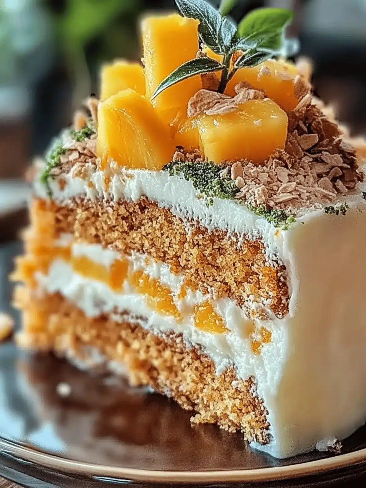 Hawaiian Carrot Pineapple Cake