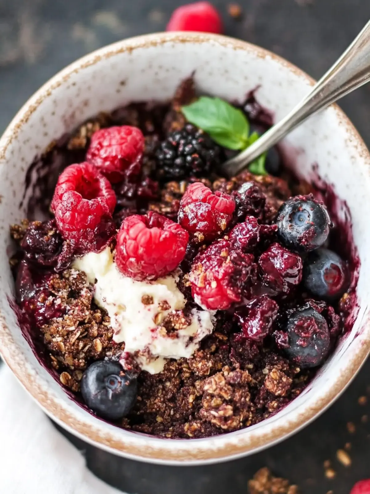Black Forest Crumble