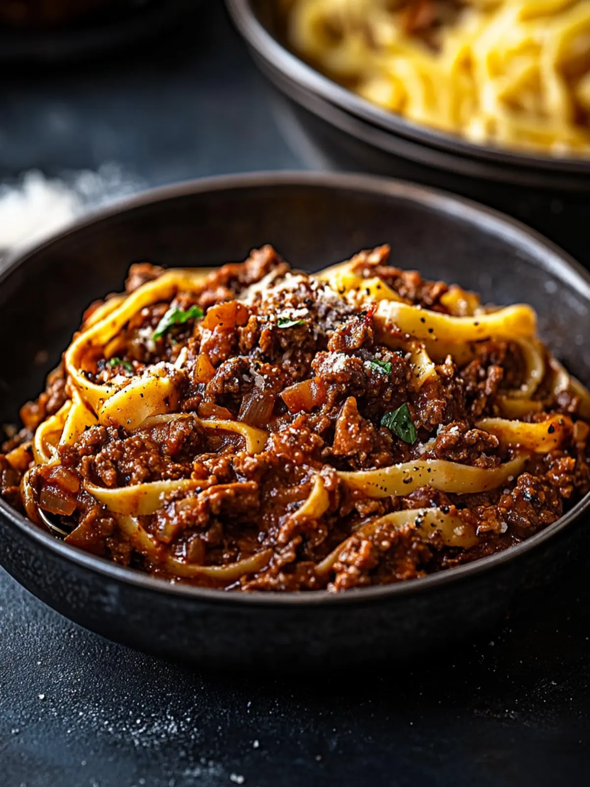 Slow-cooked venison mince ragu