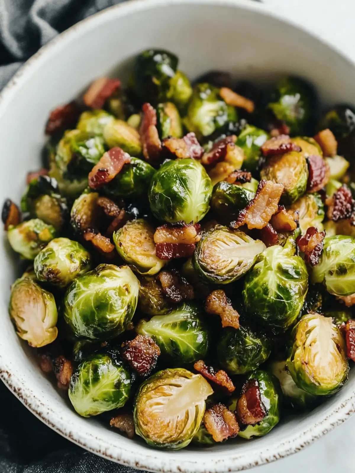 30-Minute Stovetop Maple Bacon Brussels Sprouts