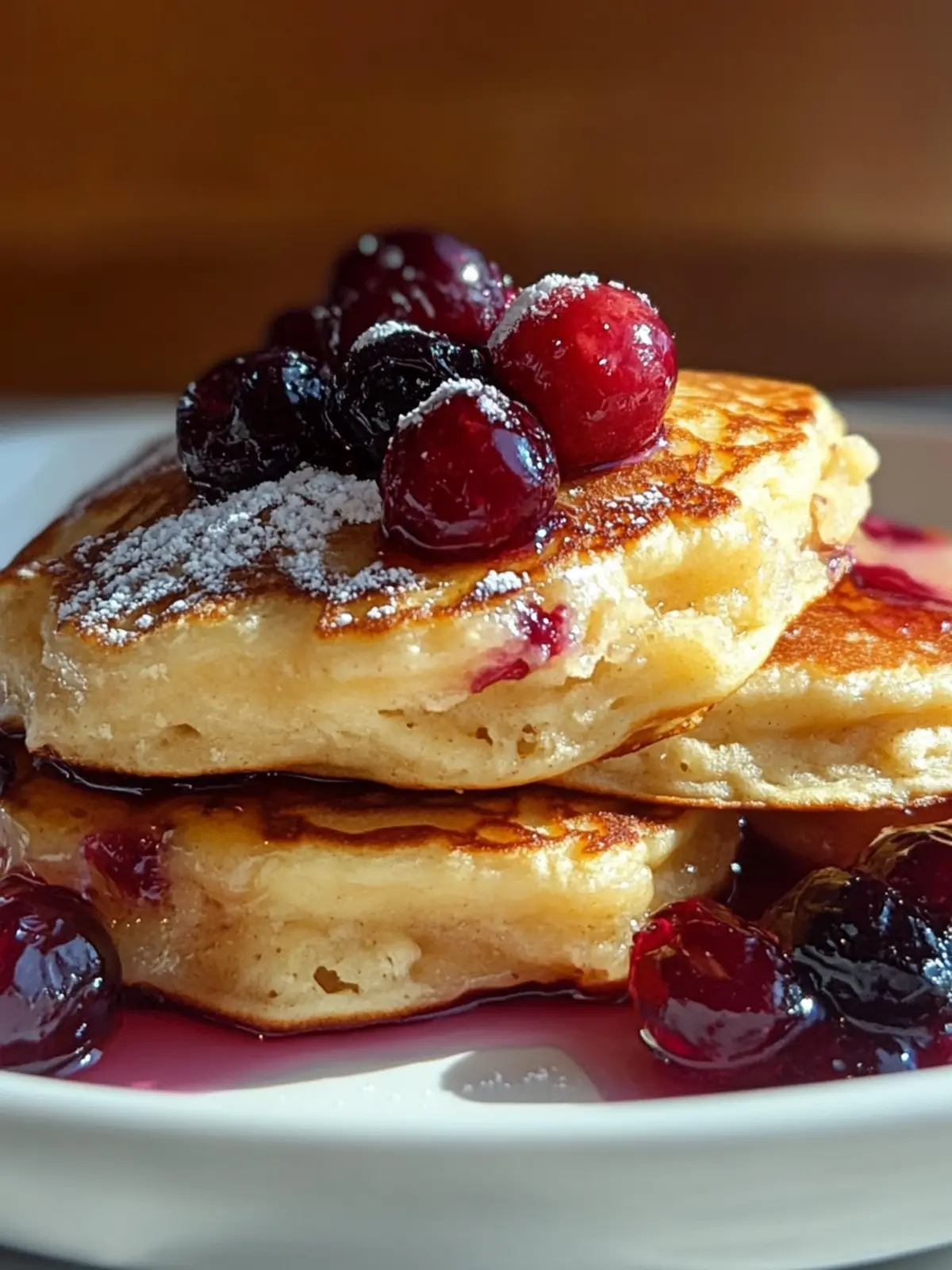 Cranberry-Orange Pancakes