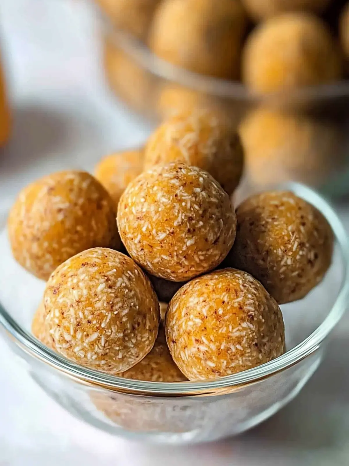 No Bake Pumpkin Protein Balls