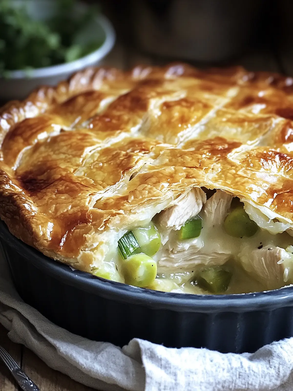 Mary Berry Chicken and Leek Pie