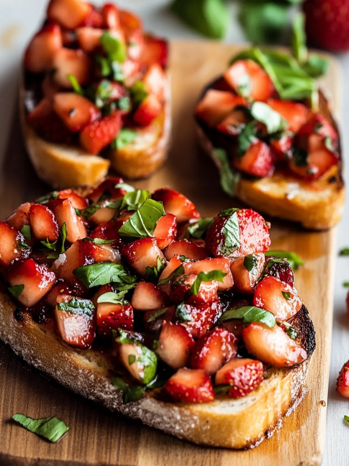 Strawberry Bruschetta