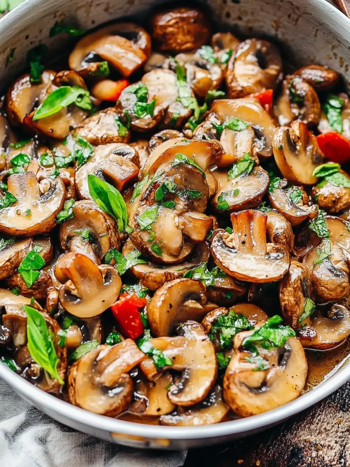 Italian Sauteed Mushrooms