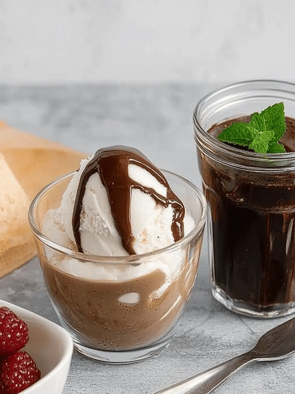Irresistible Hot Fudge Ice Cream Topping for Sweet Treats 4 Hot Fudge Ice Cream Topping