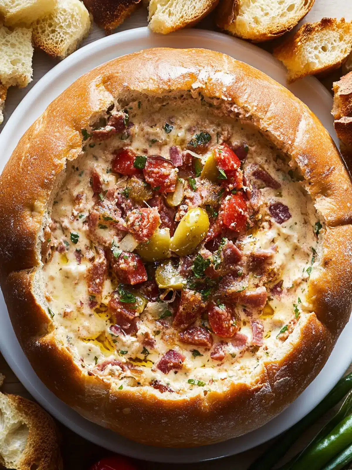 Muffuletta Dip