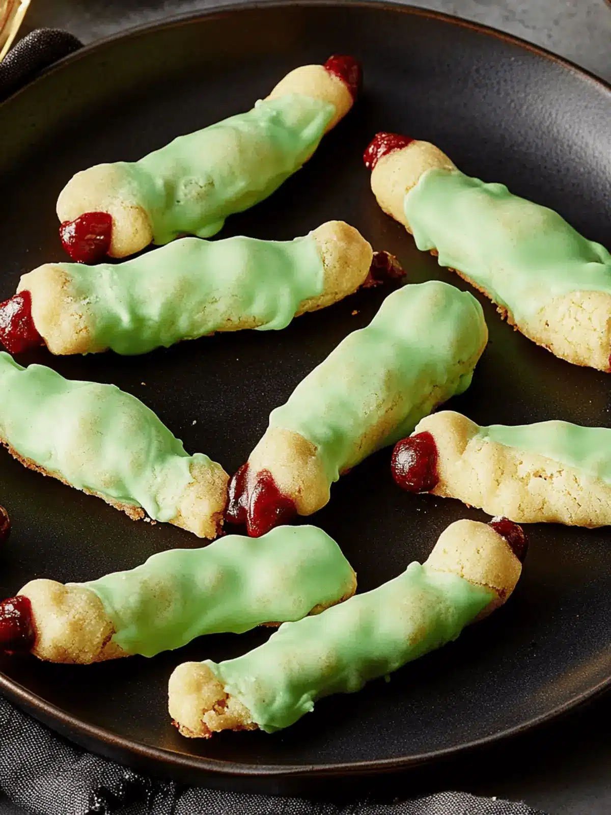 Witch Finger Cookies