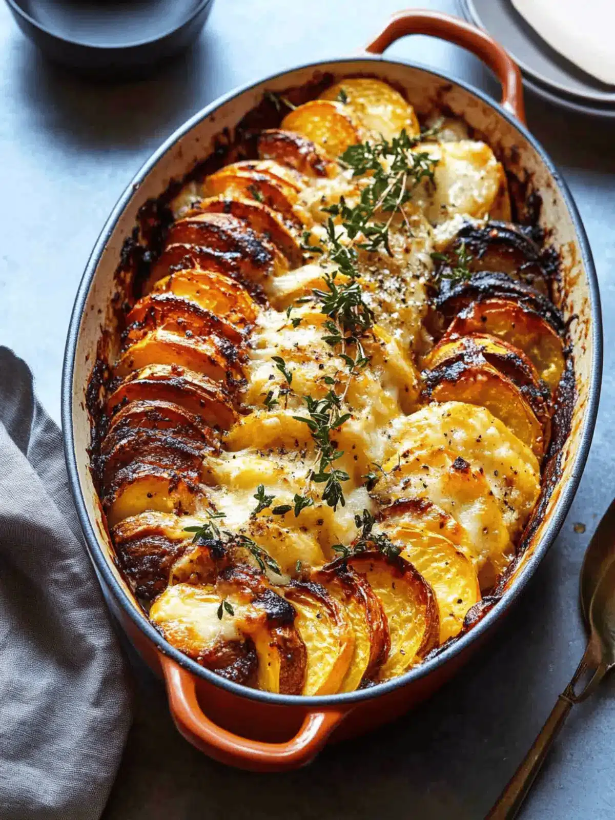 Cheesy Root Vegetable Gratin for a Heartwarming Feast 2 Cheesy Root Vegetable Gratin