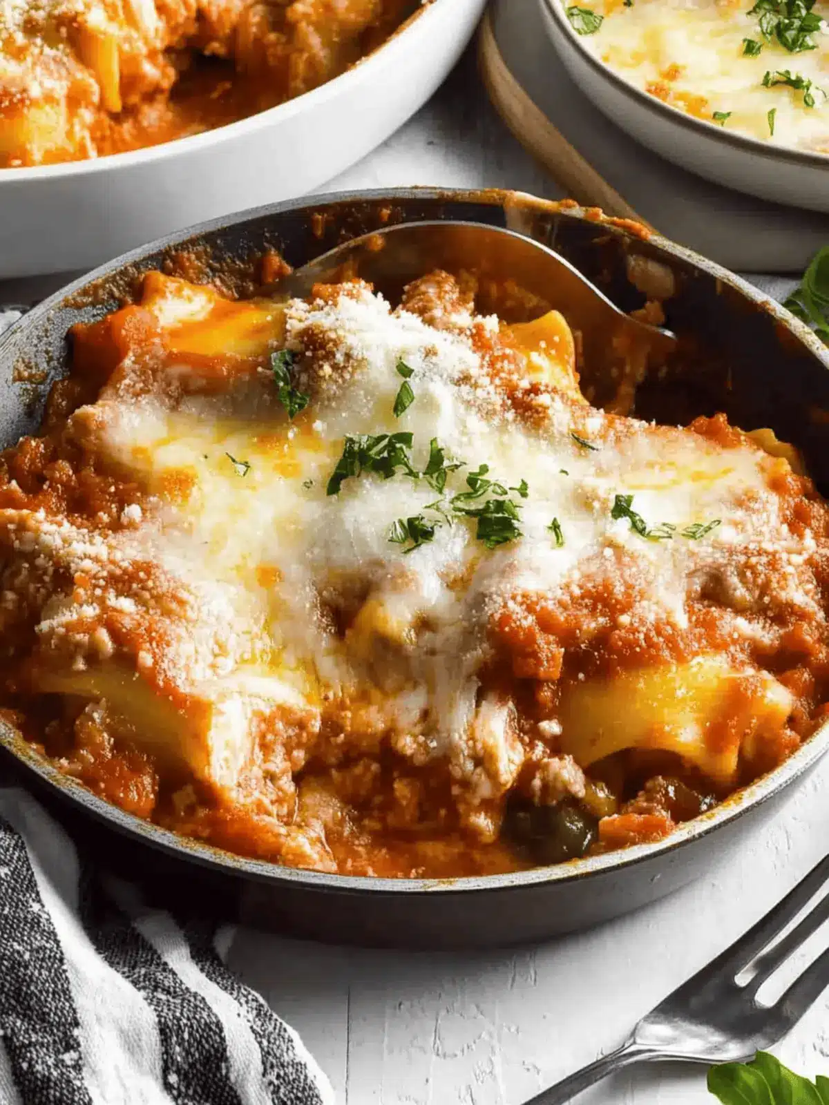 Skillet Lasagna