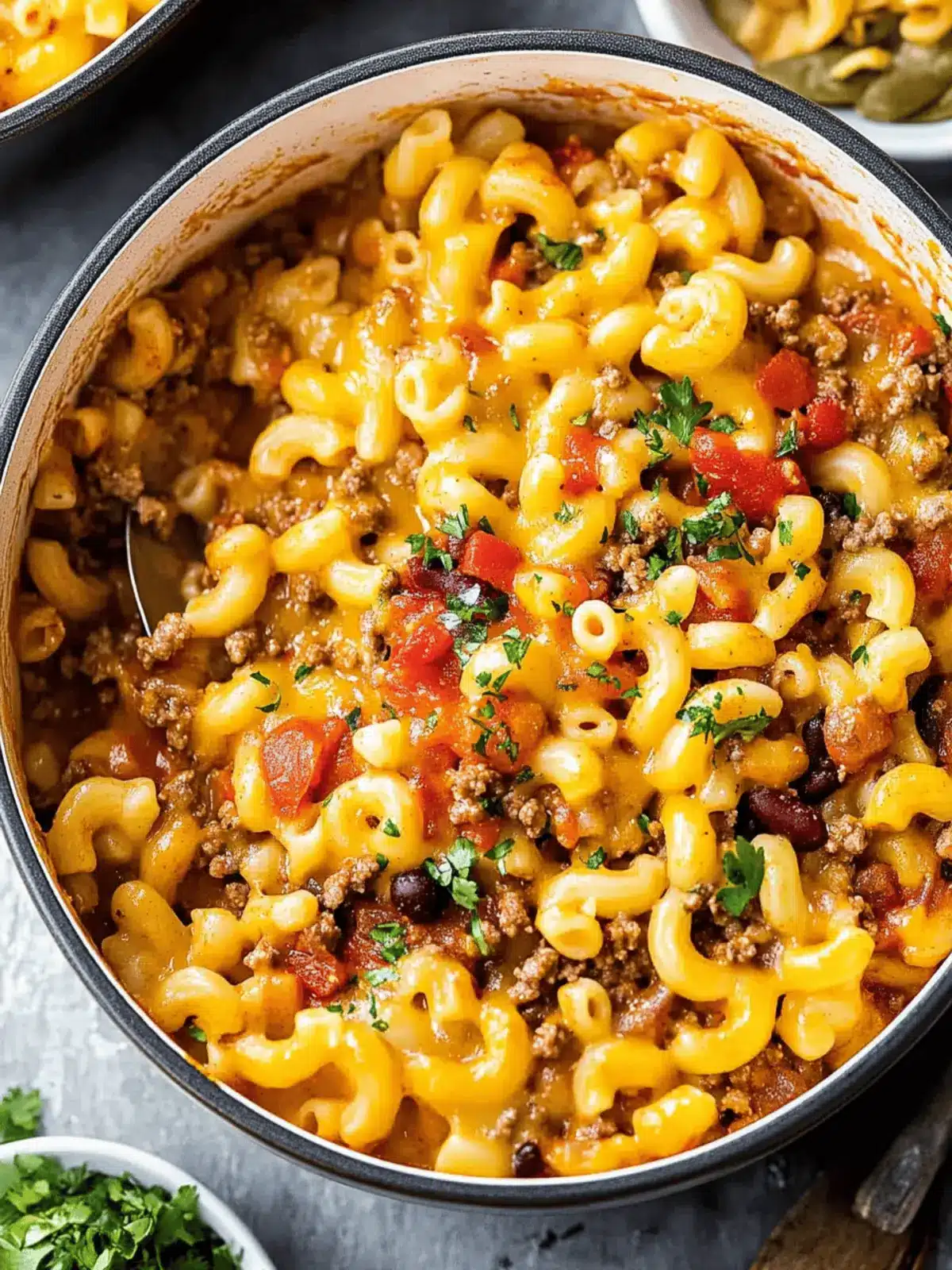 Savory Chili Mac: A Comforting Homemade Delight 3 Chili Mac