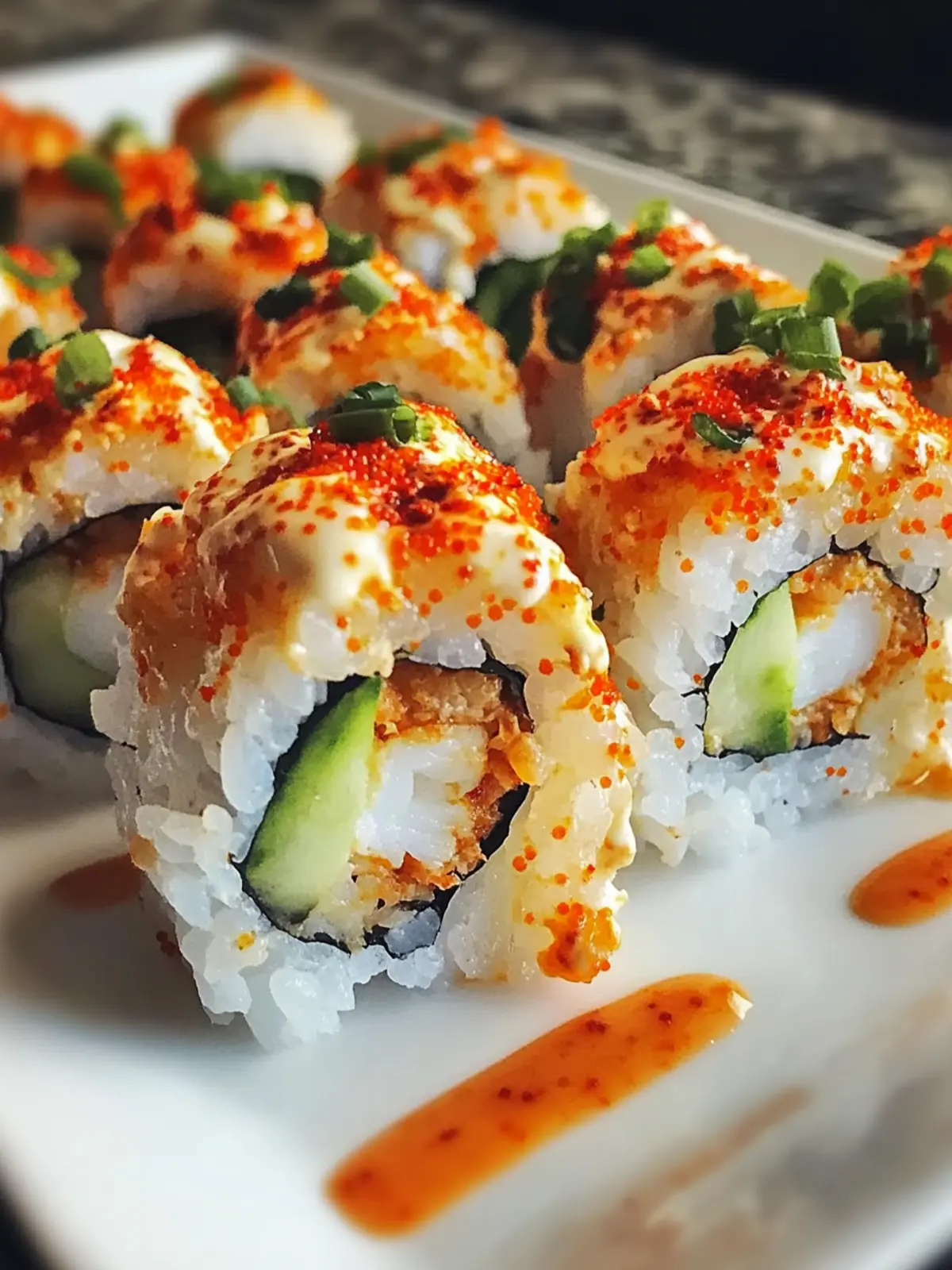 Spicy crab roll