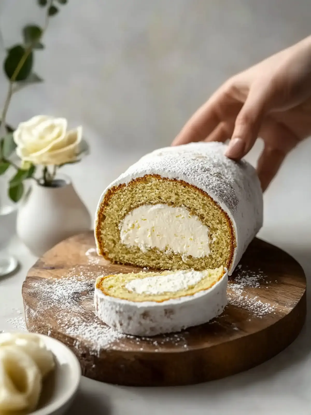 Earl Grey Cake Roll
