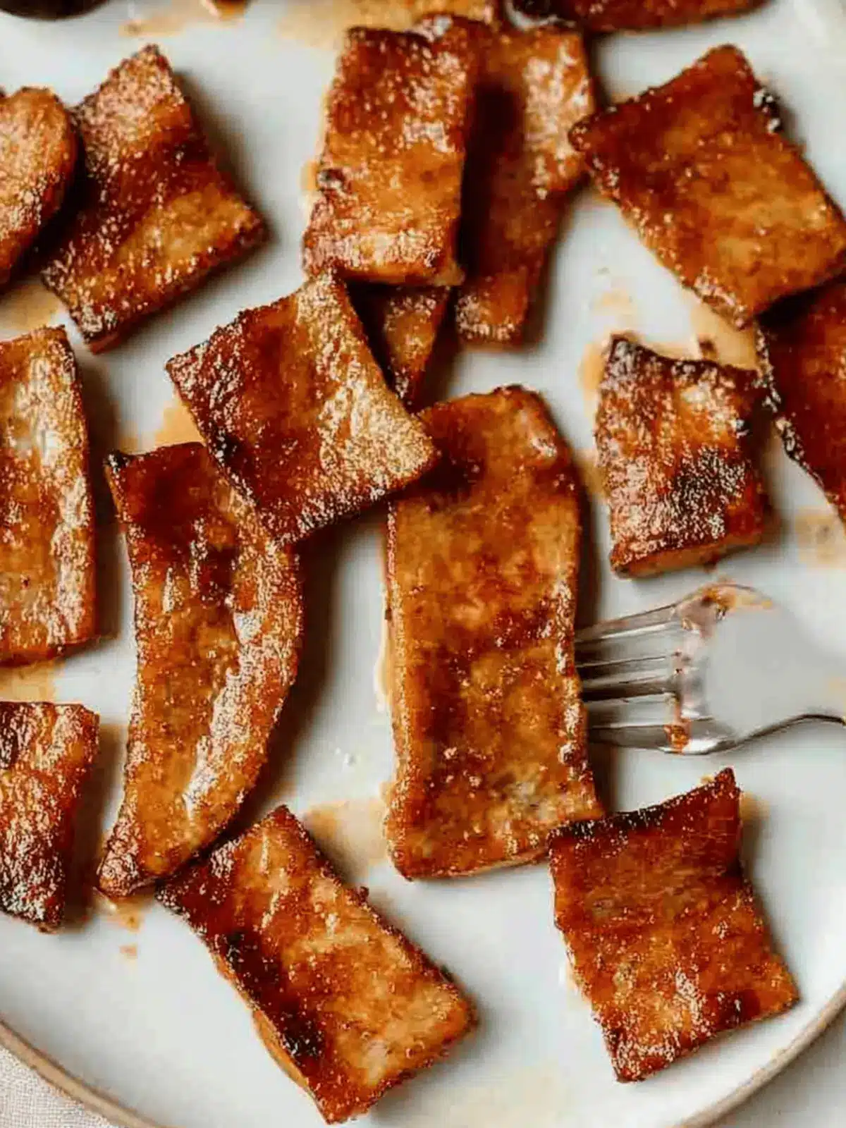 Crispy Vegetarian Tofu Bacon Recipe