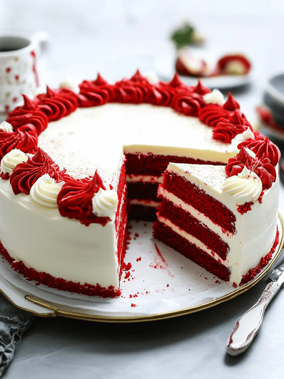 No-Bake Red Velvet Cake for Effortless Festive Indulgence 2 Red velvet cake