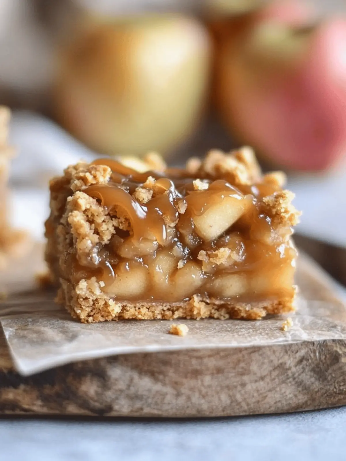 Salted Caramel Apple Crisp Bars to Fall in Love With 4 Salted Caramel Apple Crisp Bars