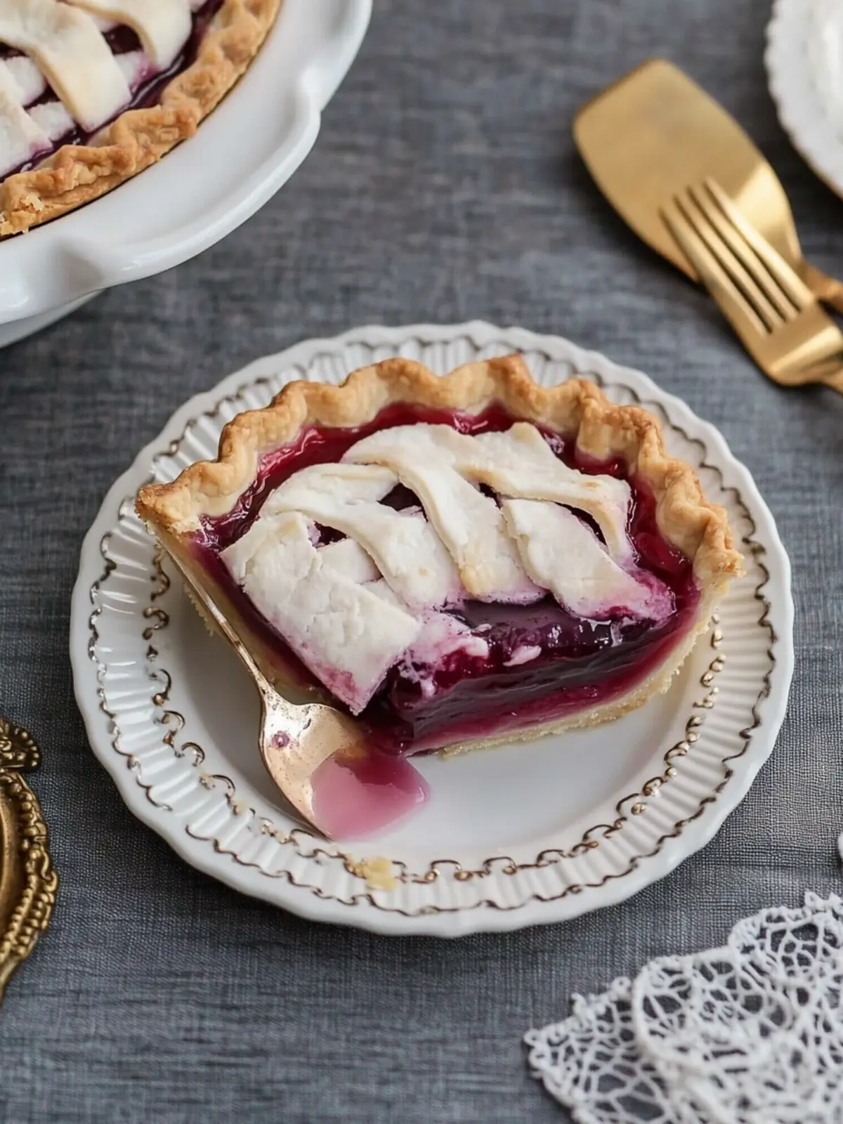 Grape Juice Pie