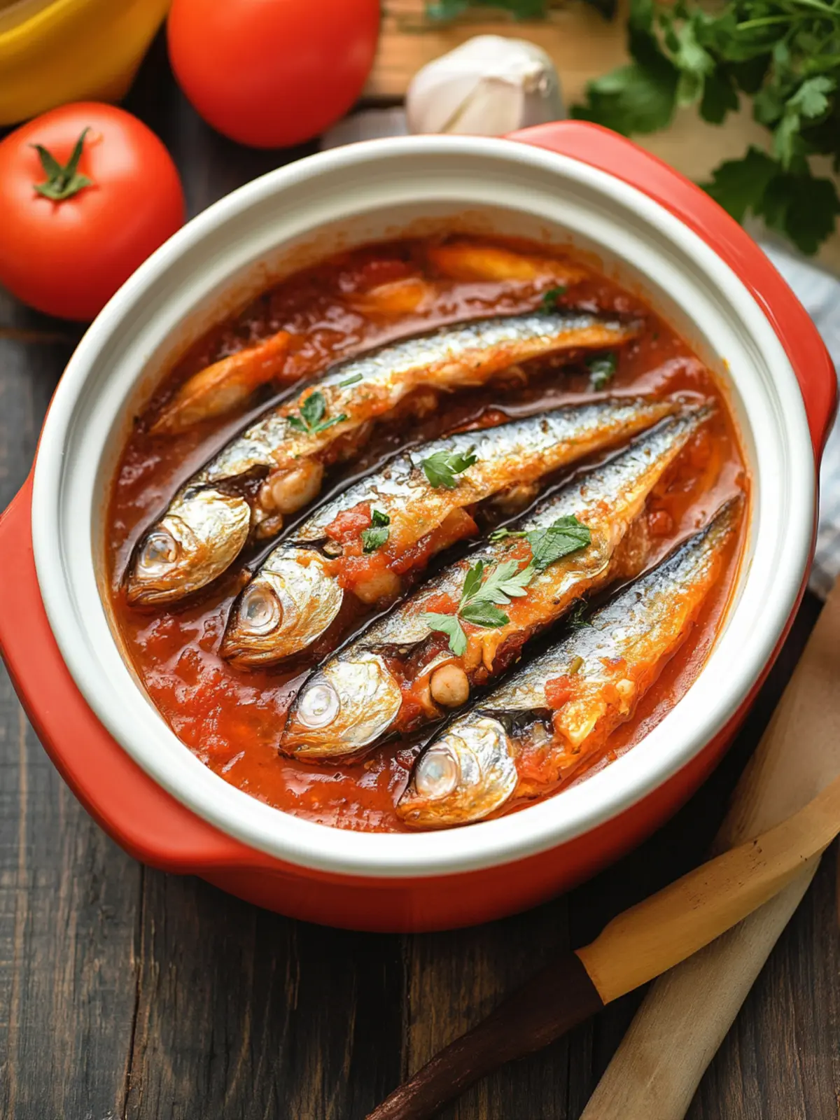 Canned Sardines in Tomato Sauce