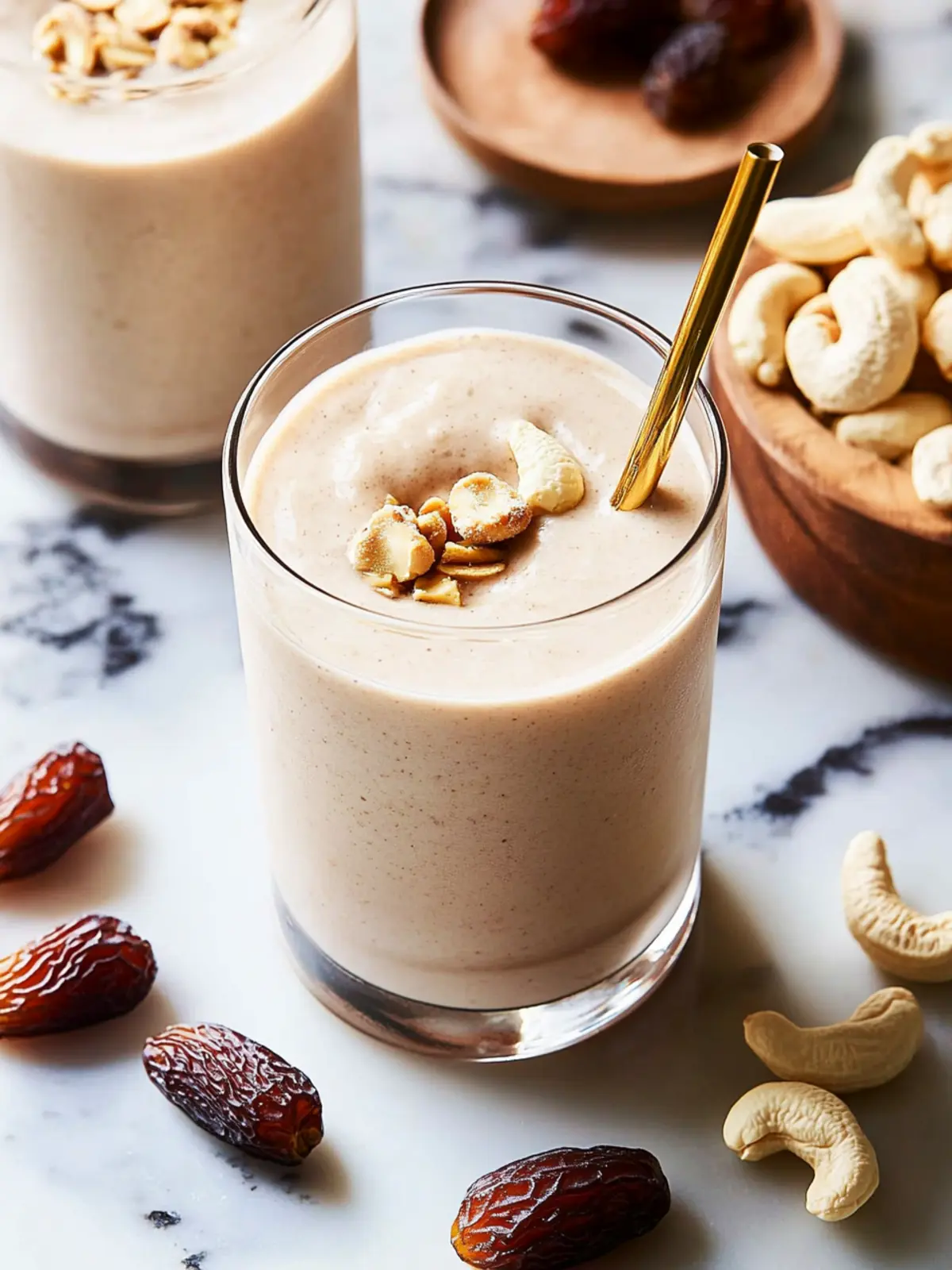 Gut-Healthy Cashew Date Shake