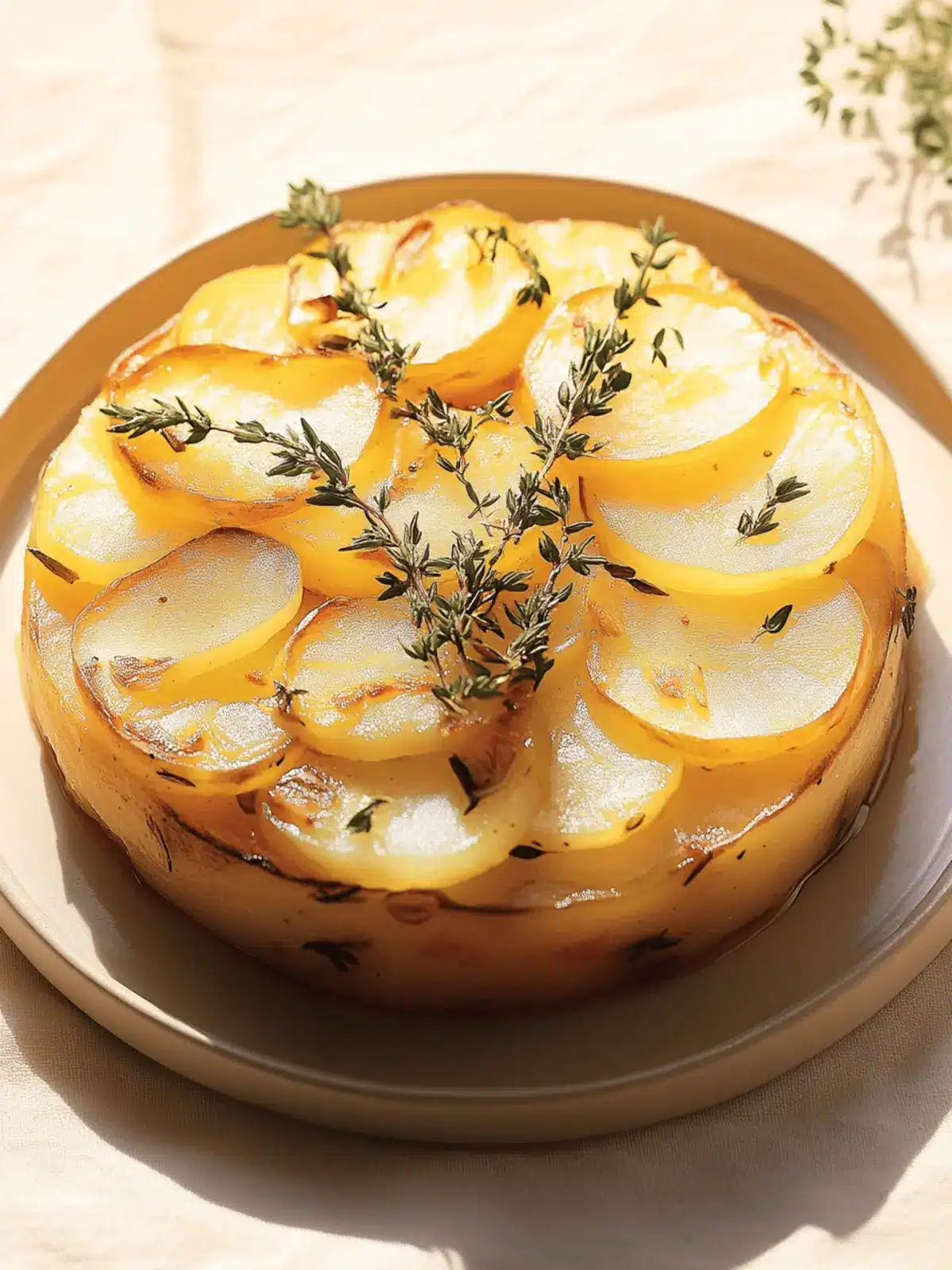 Pommes Anna   French Melted Potatoes