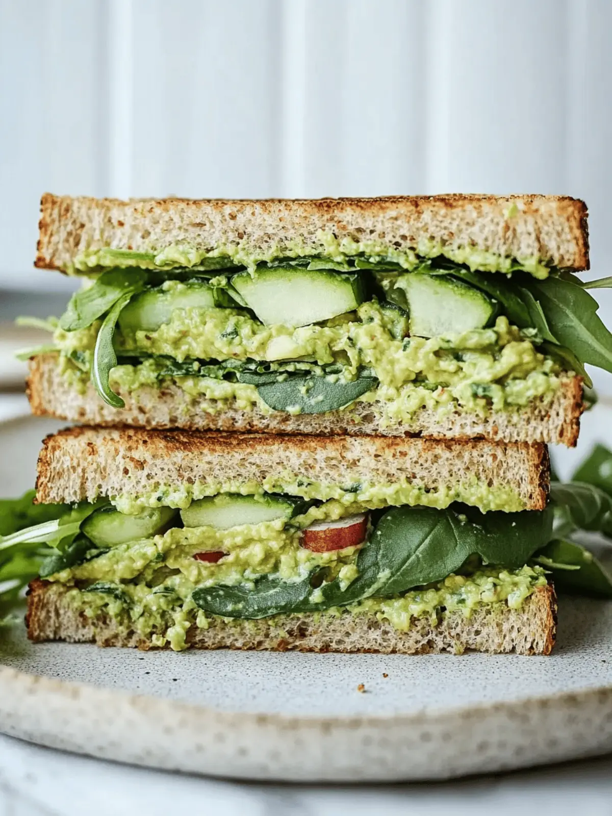 Green Goddess Salad Sandwich: A Fresh Take on Vegan Lunch 3 Green Goddess Salad Sandwich