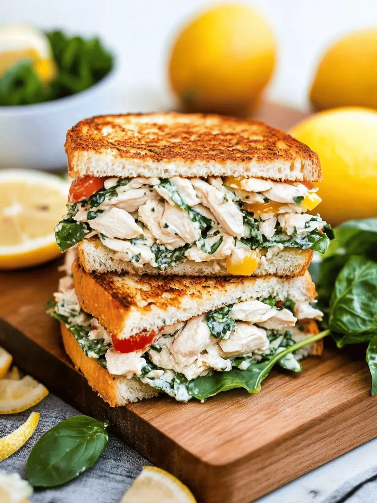 Easy Lemon Basil Chicken Salad for a Refreshing Meal Boost 4 Easy Lemon Basil Chicken Salad for a Refreshing Meal Boost