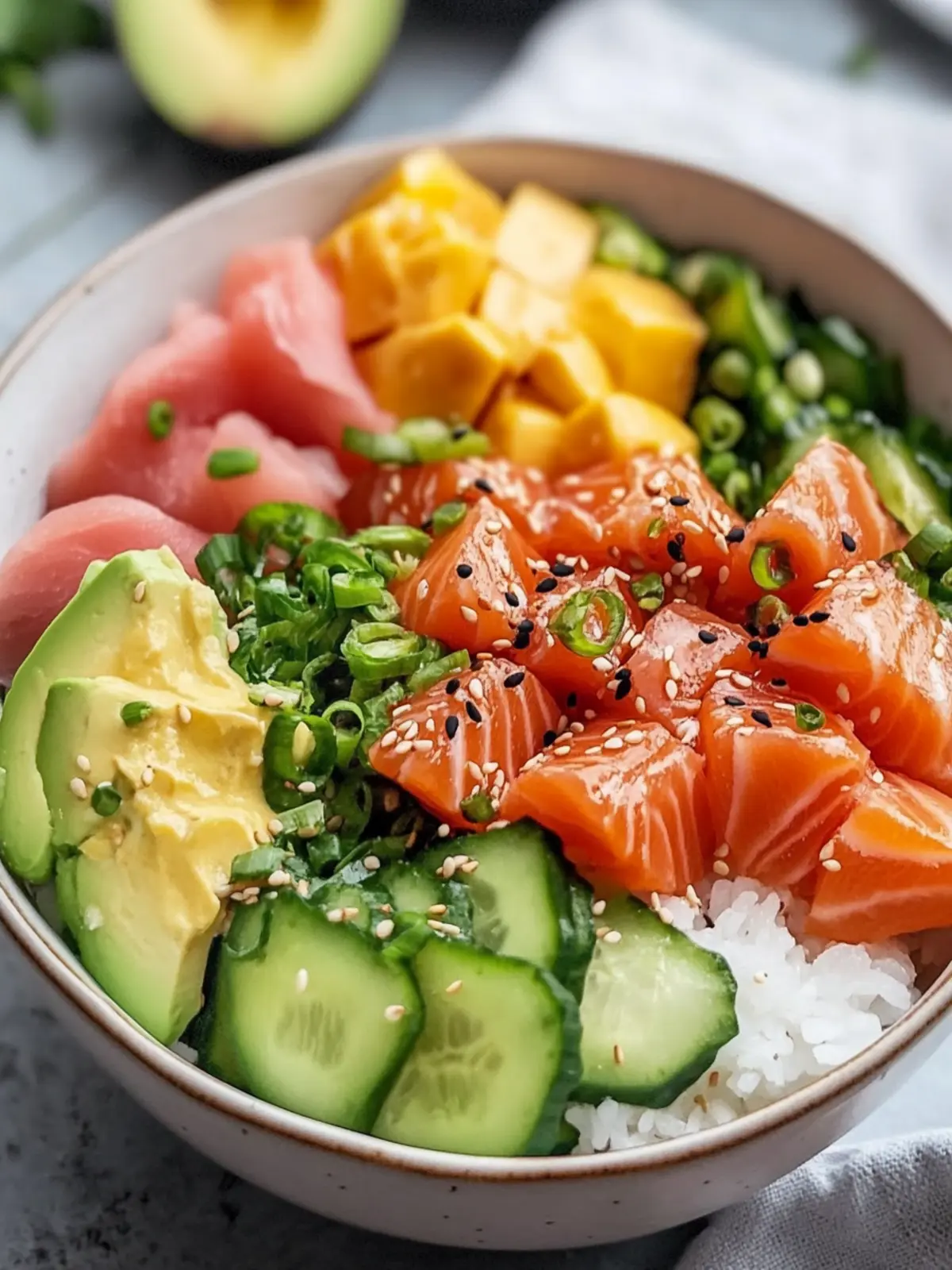 Salmon Poke Bowl