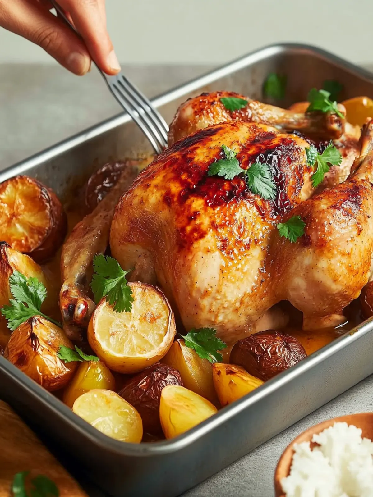 Spicy Coconut Roast Chicken