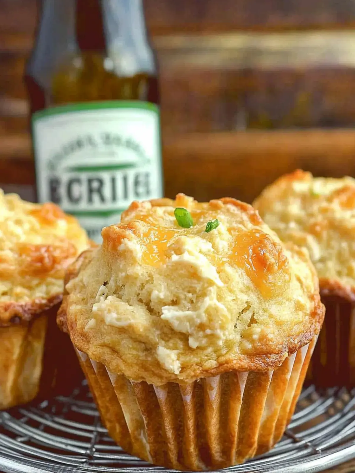 Beer Cheese Muffins