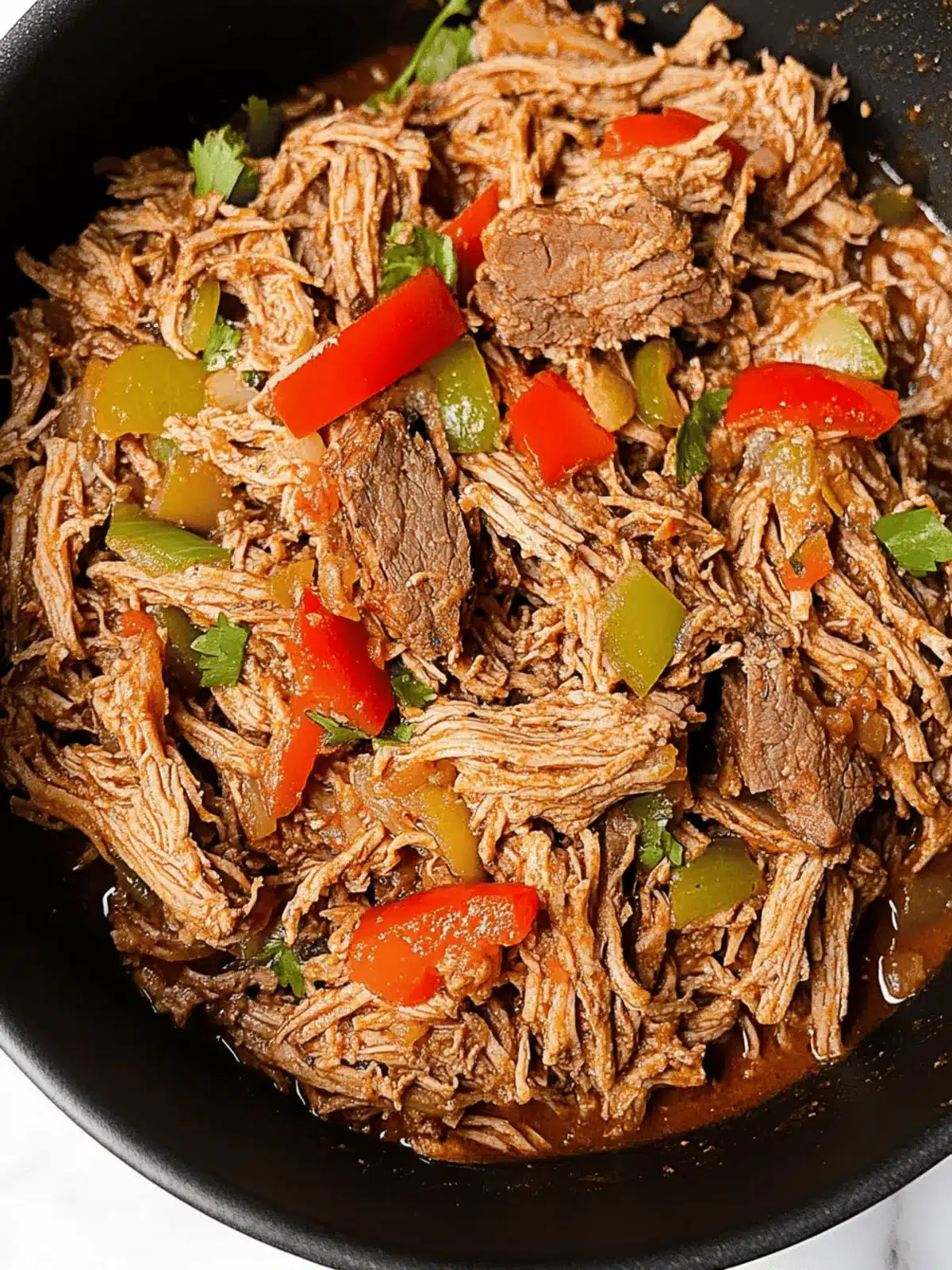 Authentic Cuban Ropa Vieja: Comforting Shredded Beef Delight 3 Authentic Cuban Ropa Vieja (Shredded Beef Recipe)