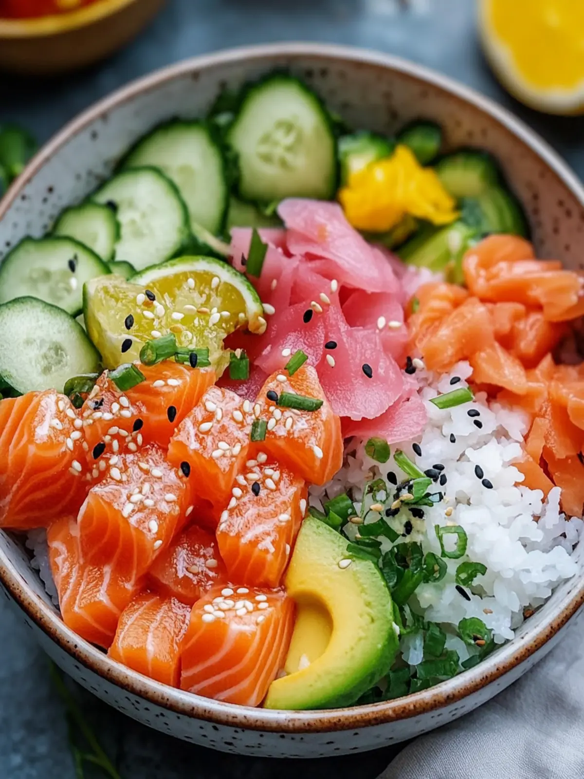 Salmon Poke Bowl