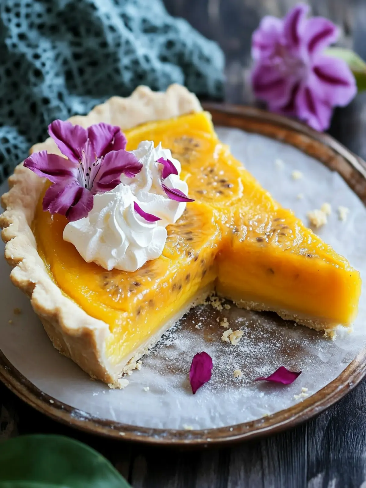 Passionfruit Pie