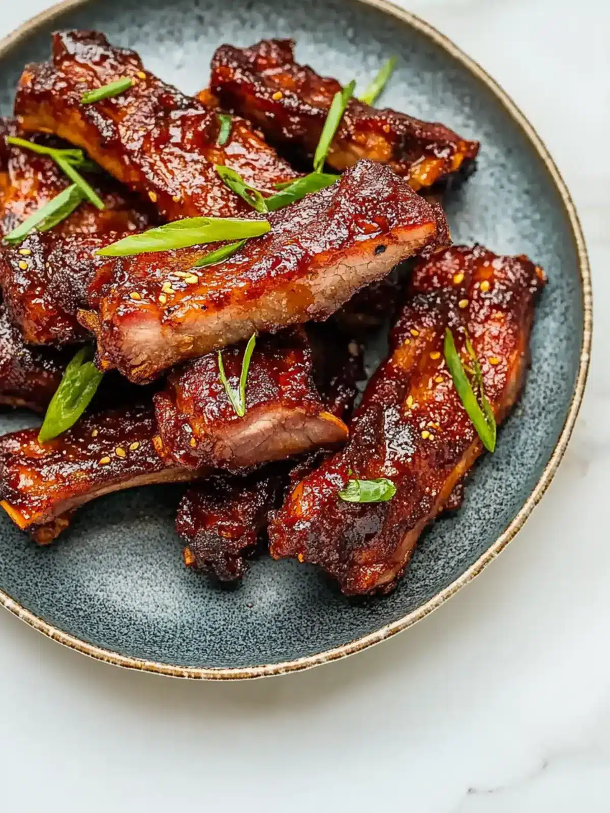 Korean Sweet and Spicy Pork Spareribs