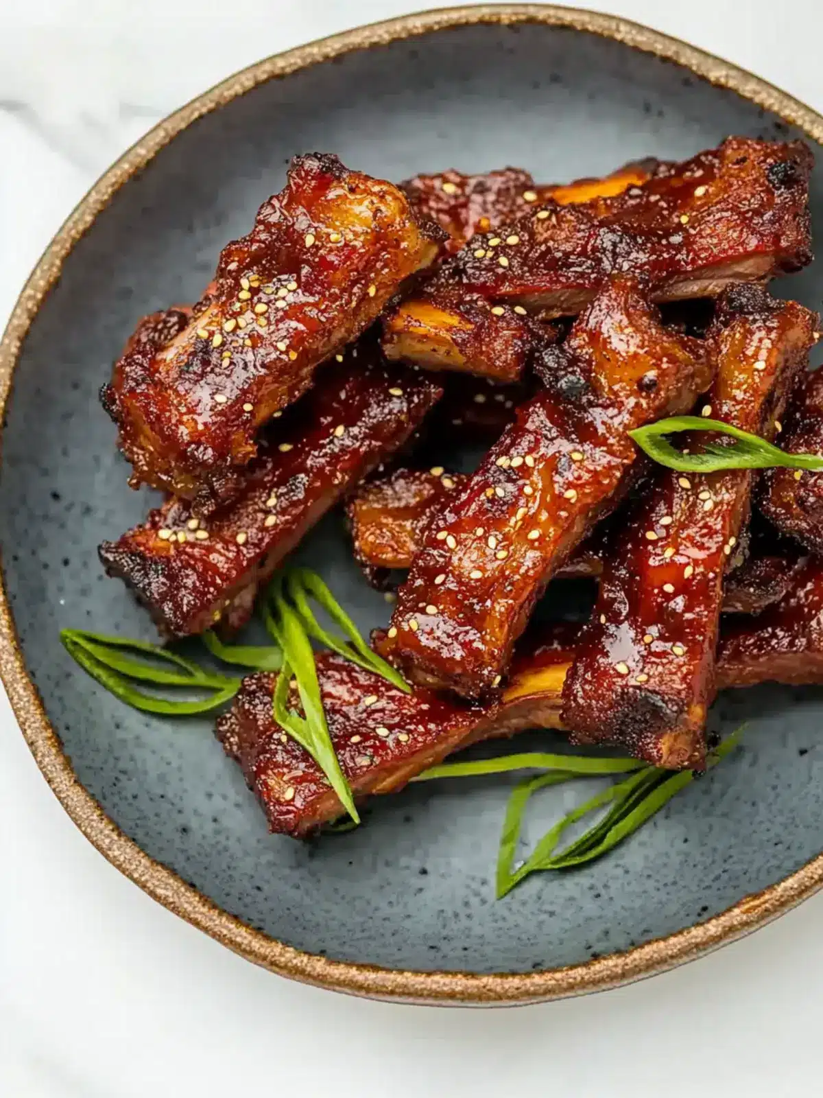 Korean Sweet and Spicy Pork Spareribs