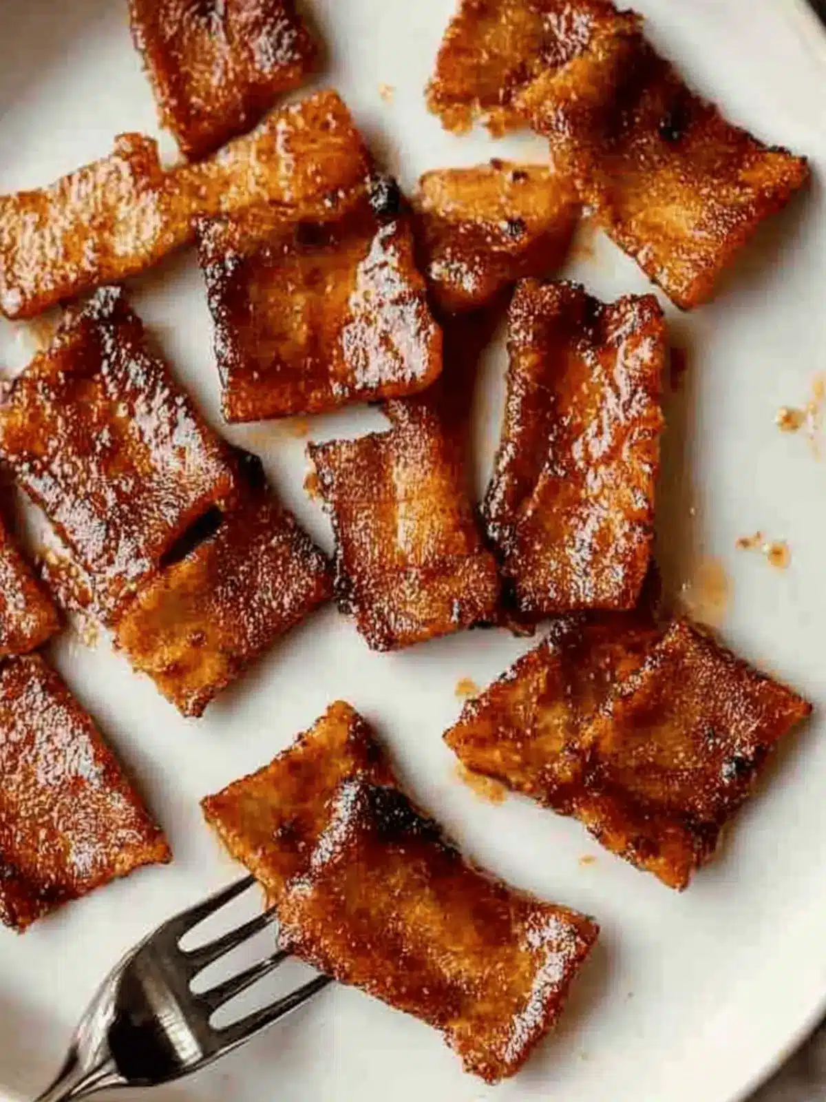 Crispy Vegetarian Tofu Bacon Recipe