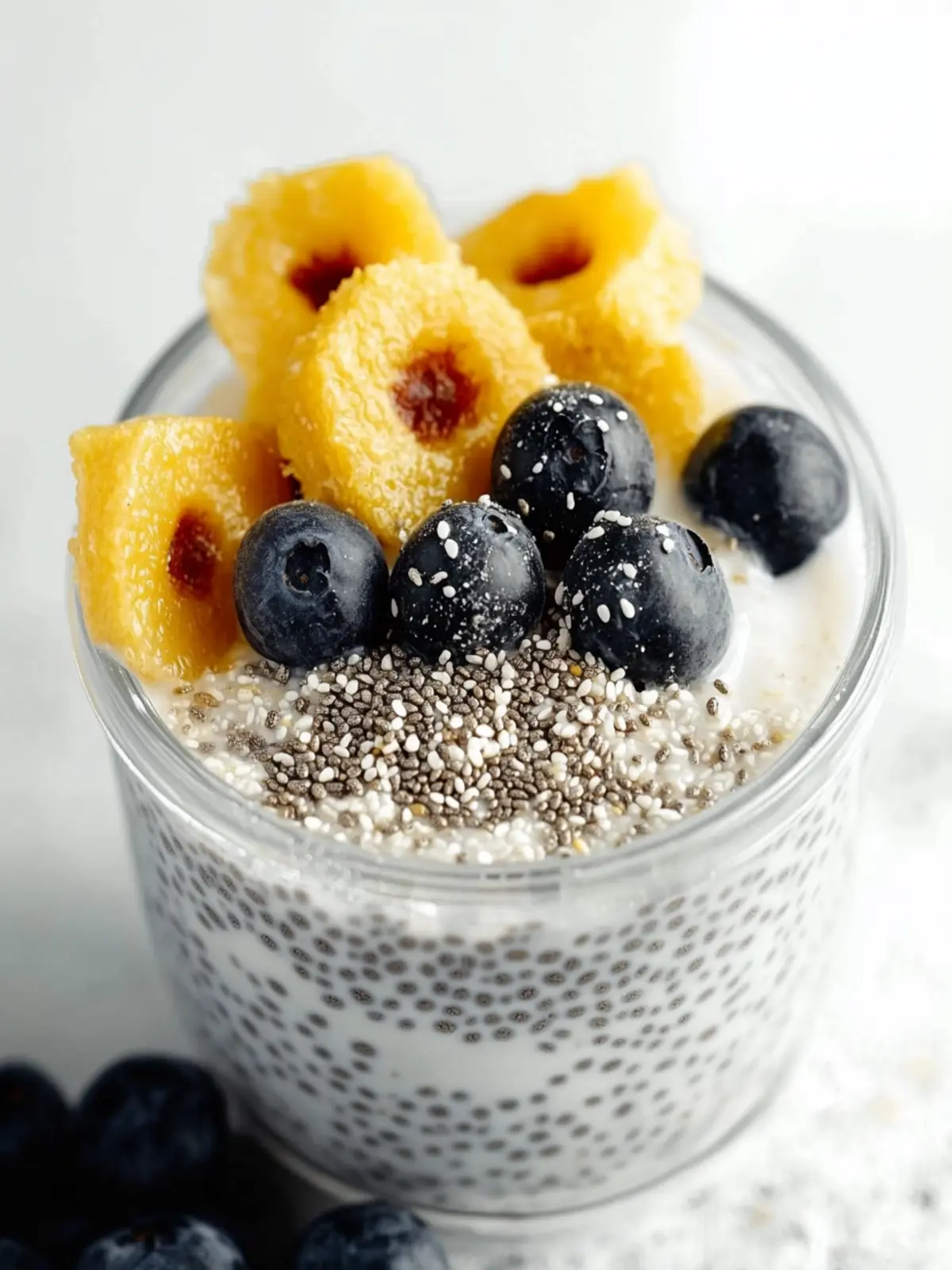 4-ingredient Creamy Coconut Milk Chia Pudding