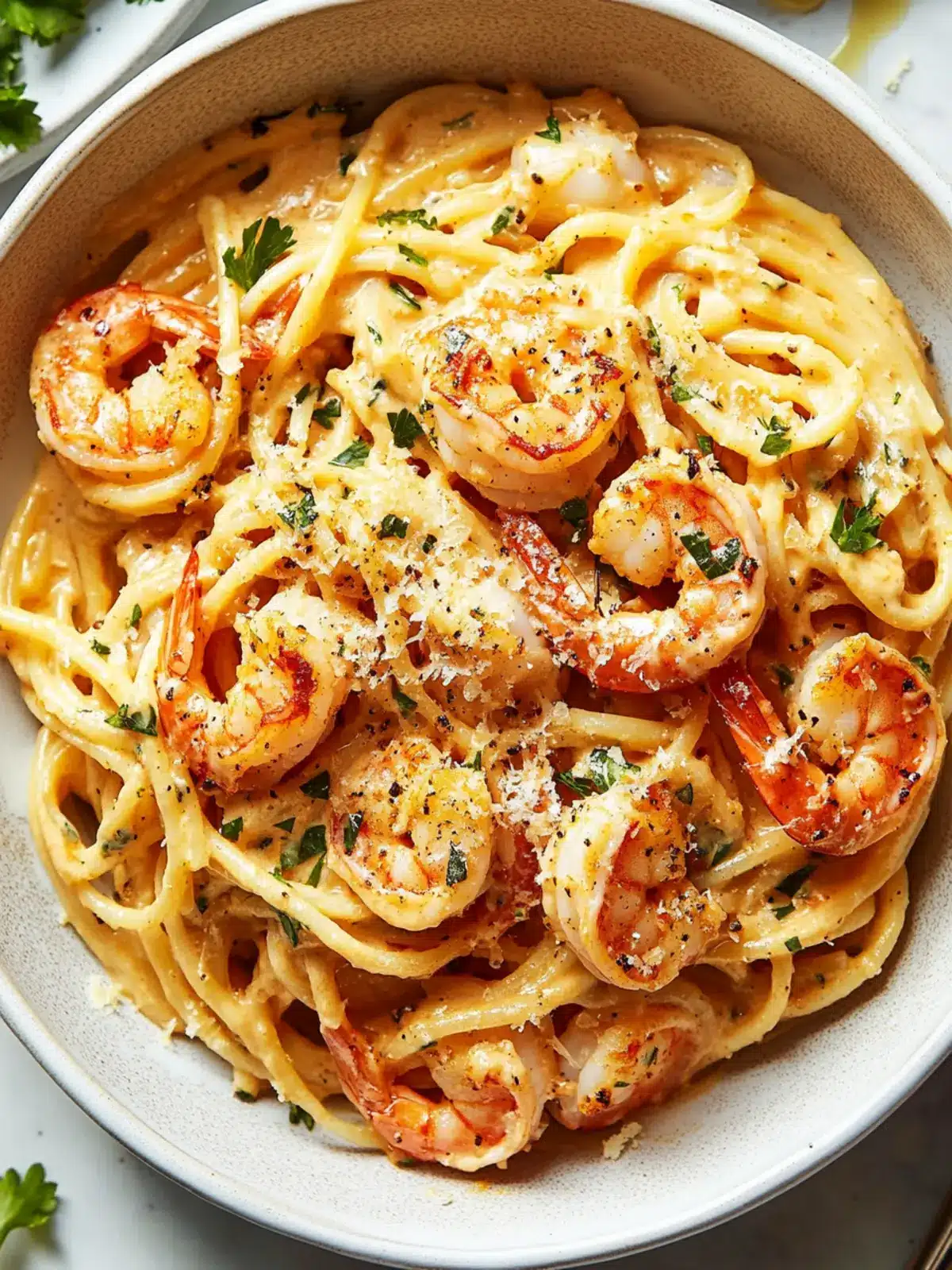 Creamy Cajun Shrimp Pasta
